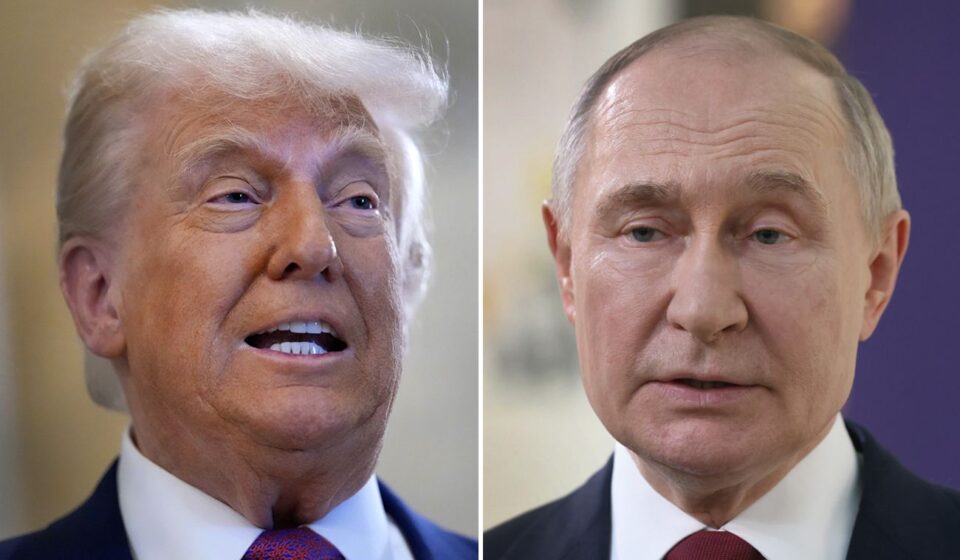В Кремле анонсировали телефонный разговор Путина и Трампа