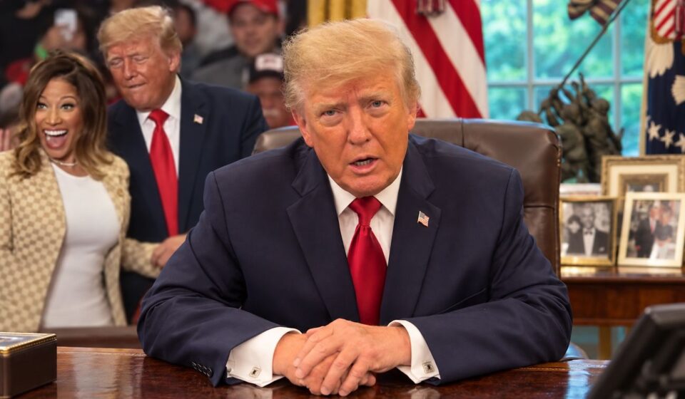 "Такое трудно не заметить": Трамп оценил внешность Ники Минаж и возмутил сеть (видео)
