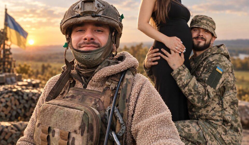 Военный Вицик станет отцом: блогер и защитник показал трогательные фото с женой