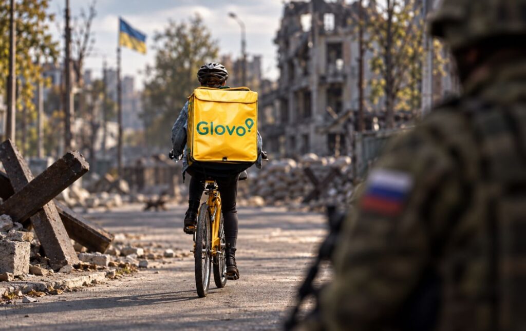Glovo официально отреагировала на обвинения насчет работы российских военных-курьеров